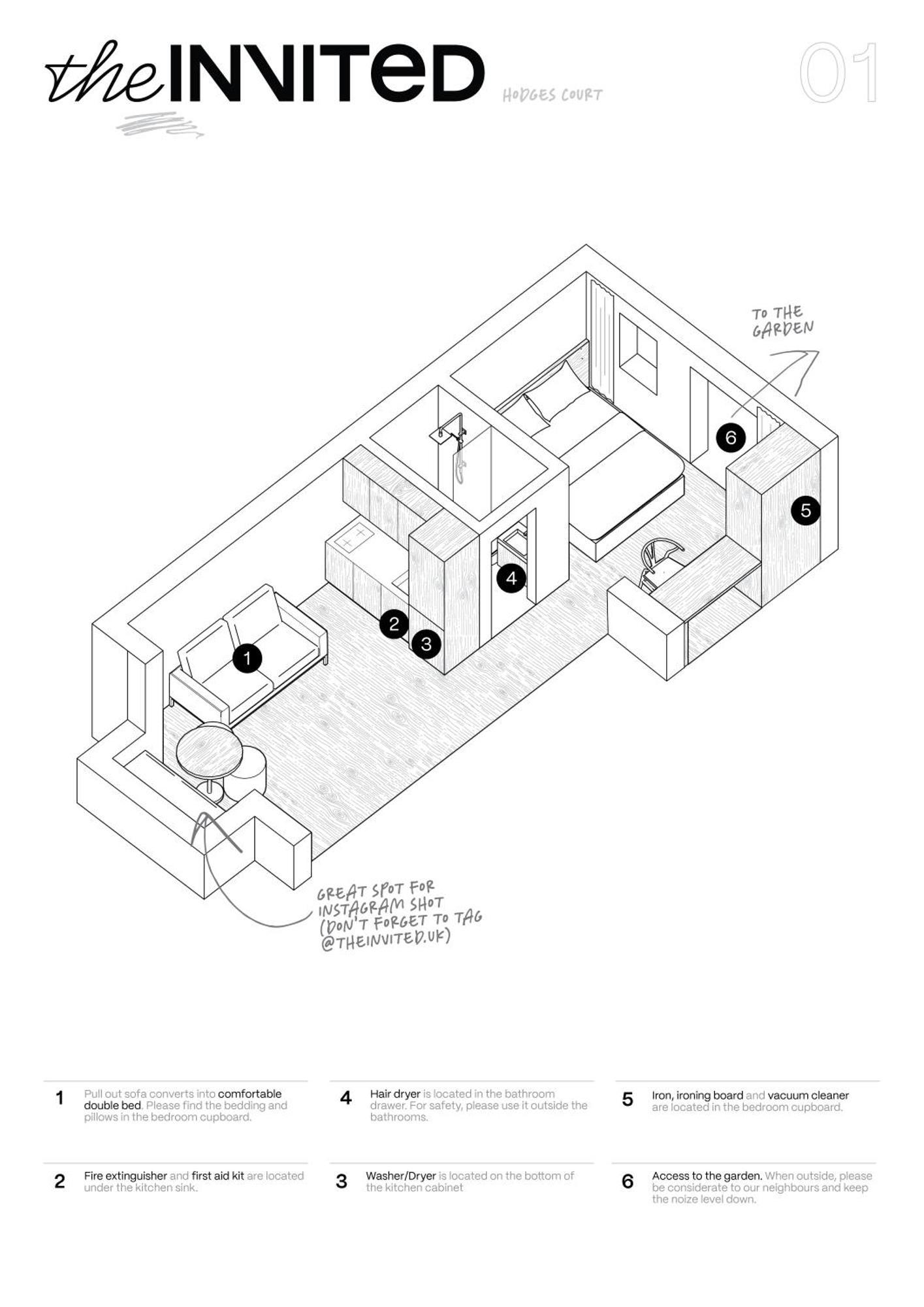 Japandi 1br Designer Flat With Private Garden